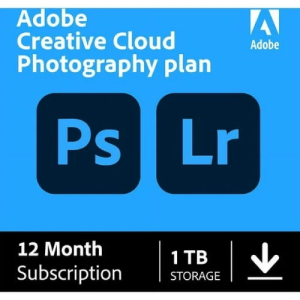 Adobe Creative Cloud Photography Plan 1TB storage