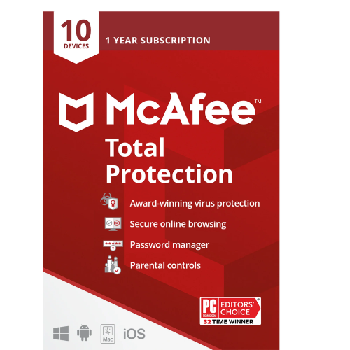 McAfee® Total Protection, Antivirus Security Software