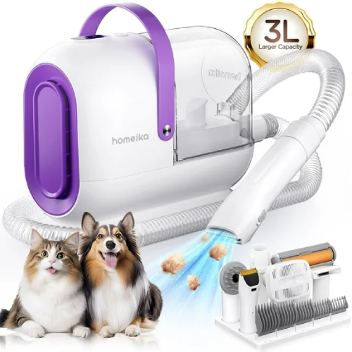 Homeika Pet Grooming Kit Vacuum for Pet